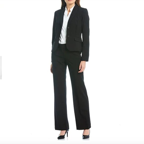 Calvin Klein Pants & Jumpsuits Calvin Klein Black Womens Pant Suit Poshmark